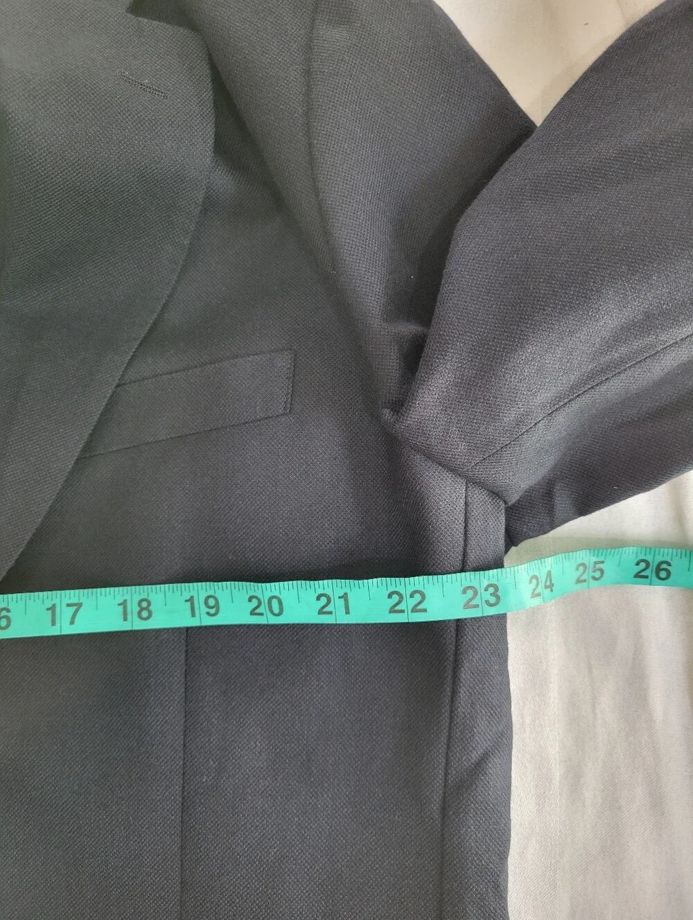 J Crew Ludlow Slim-fit suit jacket in English cotton-wool blend Size 46L Navy